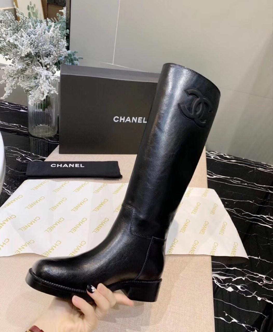 Chanel boots