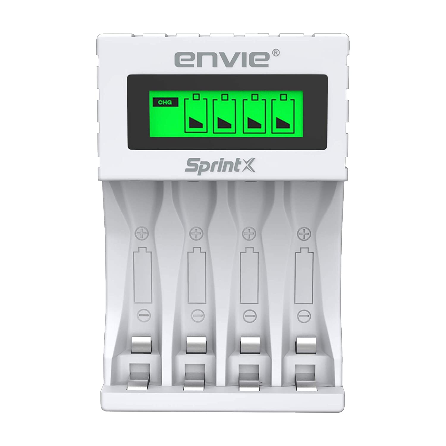 Envie ECR-11MC Ultra Fast Charger For AA & AAA Ni-mh Rechargeable Batteries