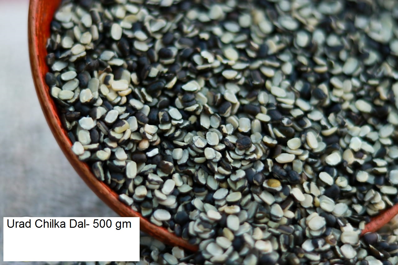 Urad Chilka(Black) Dal-500 gms