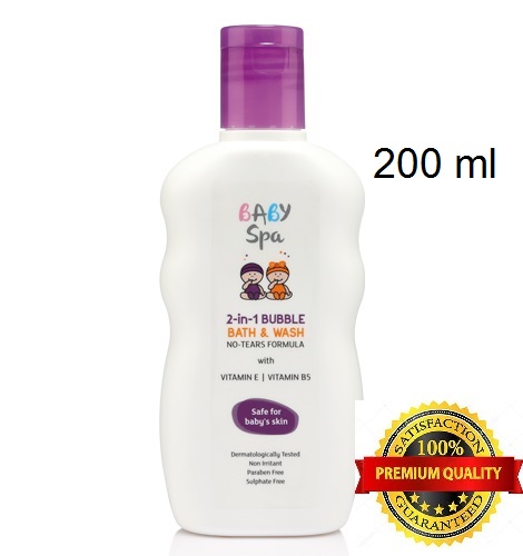 Baby Spa 2 in 1 Bubble Bath & Wash -200 ml