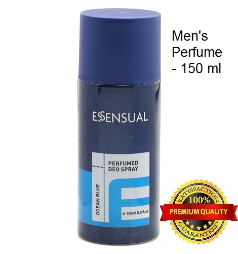 Essensual Men's Perfumed Deo Spary- Ocean Blue-150 ml