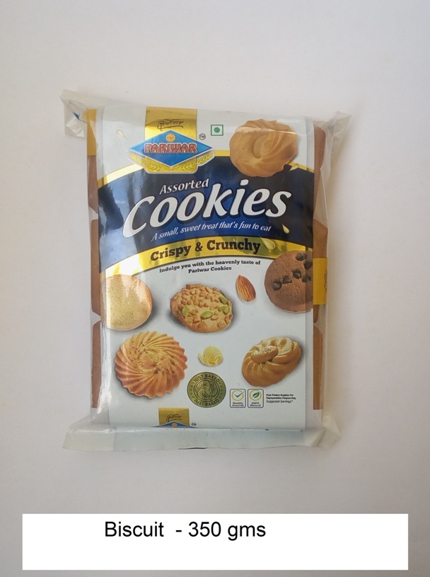 Pariwar Cookies- Crispy & Crunchy- 350 gms