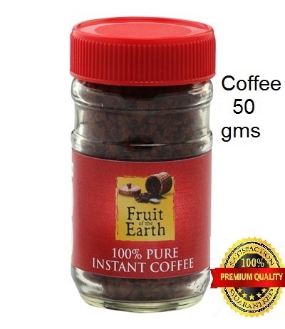 Fruit of the Earth 100% Pure Instant Coffee- 50 gms