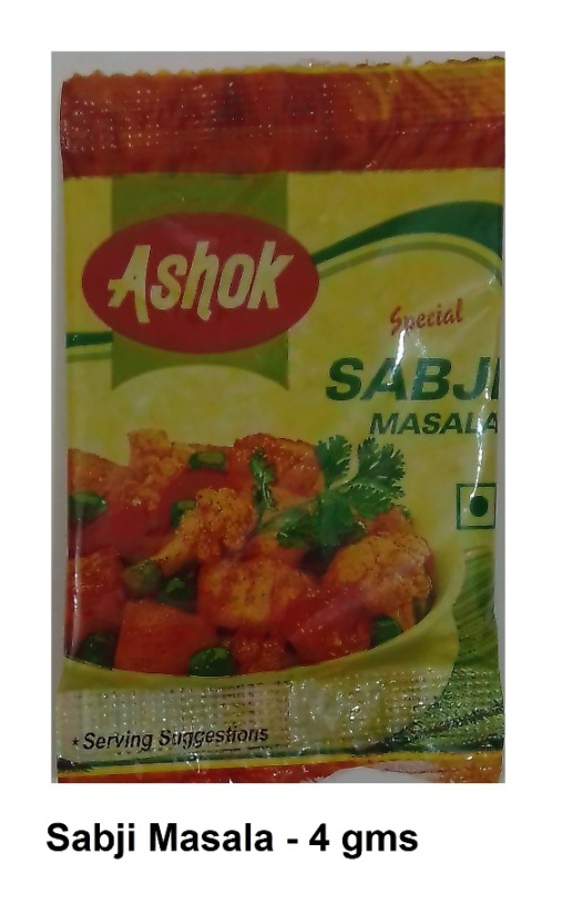 Sabji Masala - Ashok- 4 gms