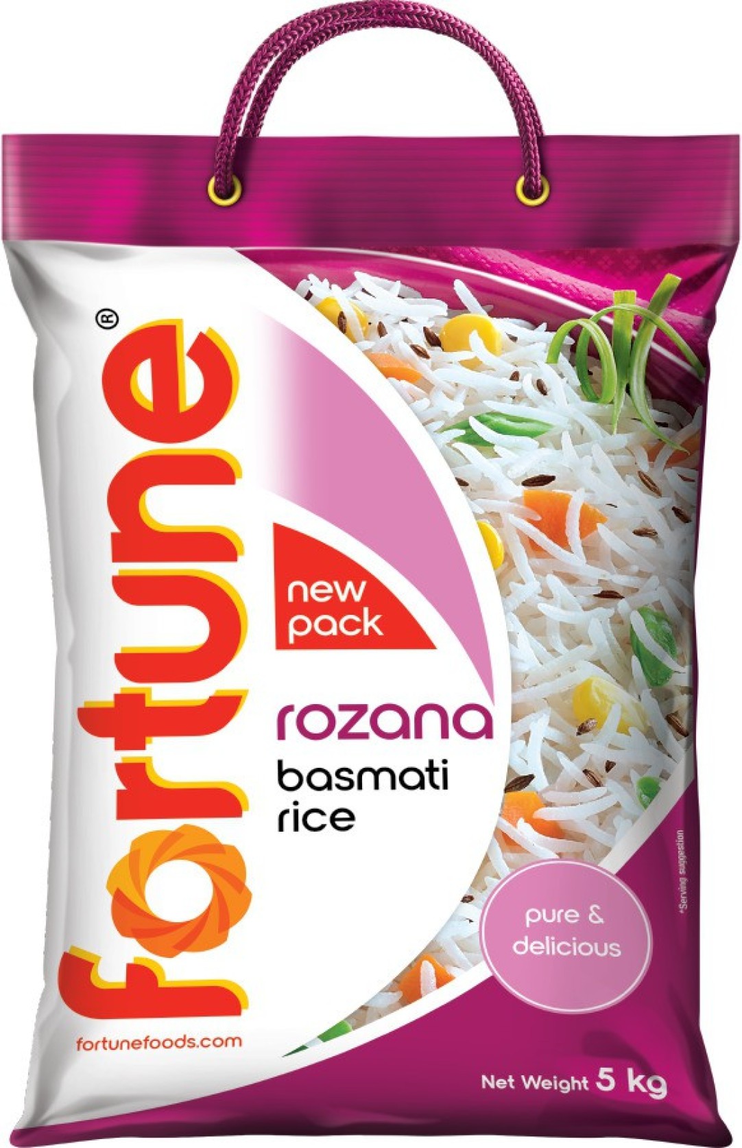 Fortune Rozana Basmati Rice (Broken Grain) (5Kg)