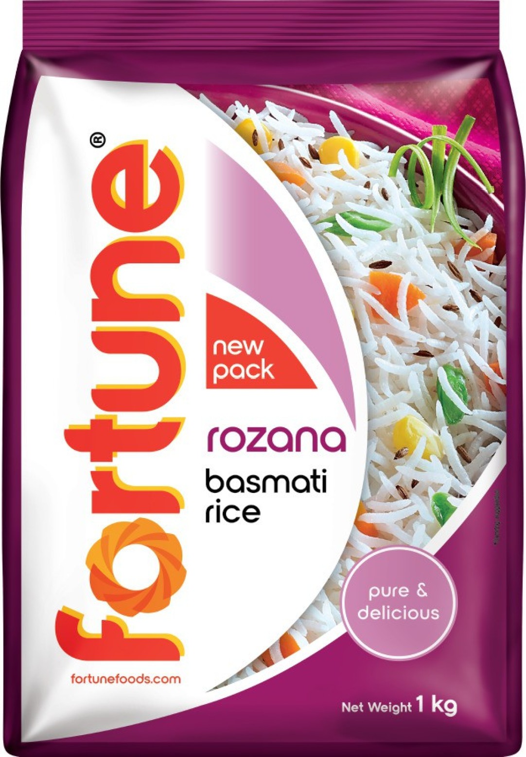 Fortune Rozana Basmati Rice (Broken Grain) (1Kg)