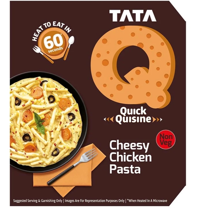 Tata Q Cheesy Chicken Pasta Ready to Eat, 305g