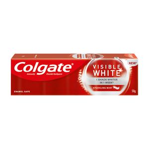 Colgate Visible White Colgate Toothpaste - Sparkling Mint,