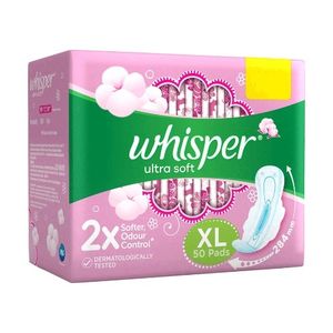 Whisper Sanitary Pads - XL, Ultra Soft