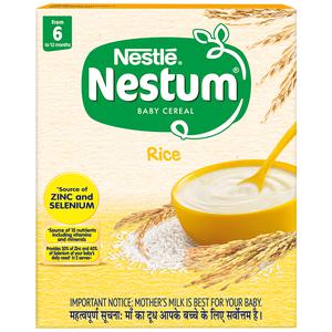 Nestle Nestum Baby Cereal - From 6 To 12 Months, Rice