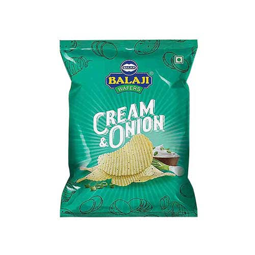 Balaji Wafers Cream & Onion