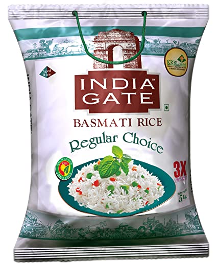 India Gate Regular Choice Basmati Rice (Medium Grain)