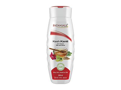 Patanjali Kesh Kanti Silk and shine hair Shampoo