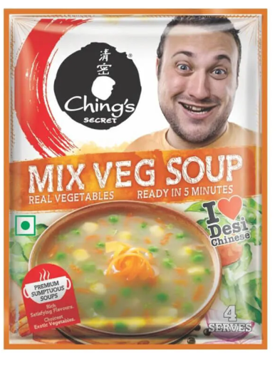  (55 gm) Chings Mix Veg Soup