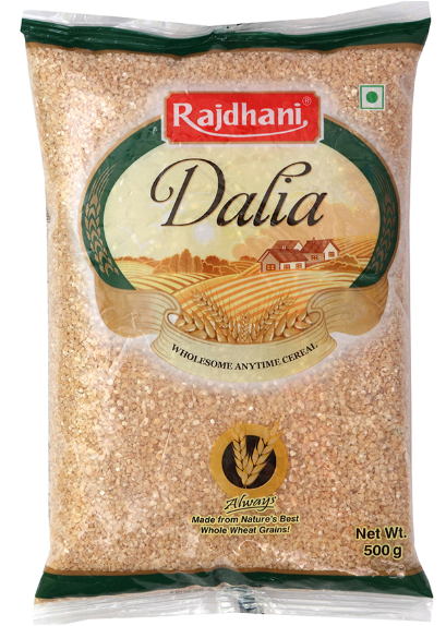 (500 gm) Dalia Wheat Broken/Dalia