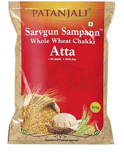 (5kg) Patanjali Sarvgun Sampann Chakki Aata  