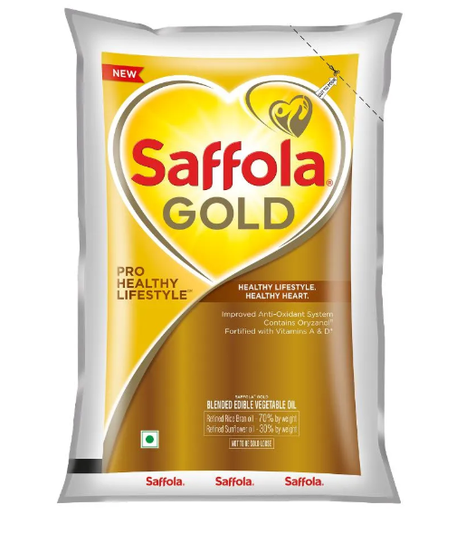 (  1 L ) Saffola Gold  Pro Healthy Lifestyle Oil 