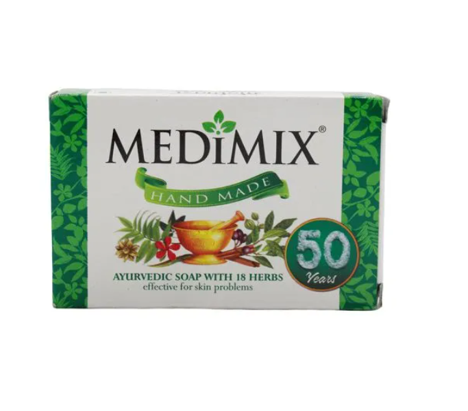 (125 gm) Medimix Bathing Soap - Ayurvedic Soap with 18 Herbs