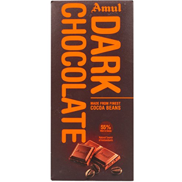 (150 gm) Amul Chocolate - 90% Bitter