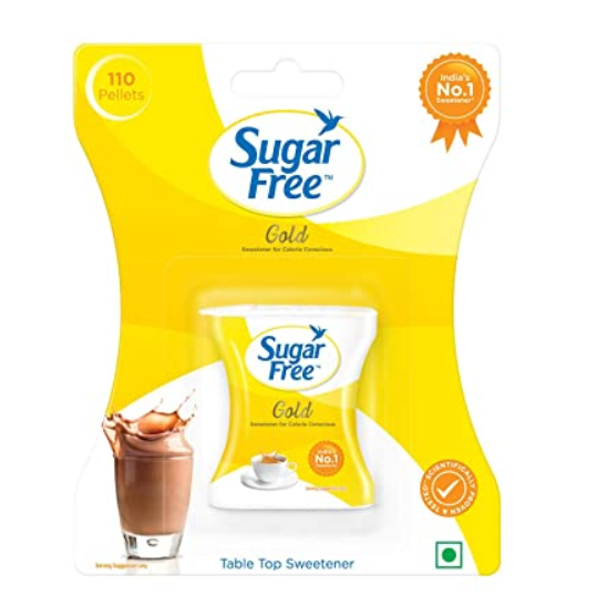 (110 pellets ) Sugar Free Gold 