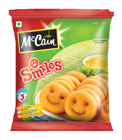 (415 gm ) McCain Smiles - Crispy Happy Potatoes