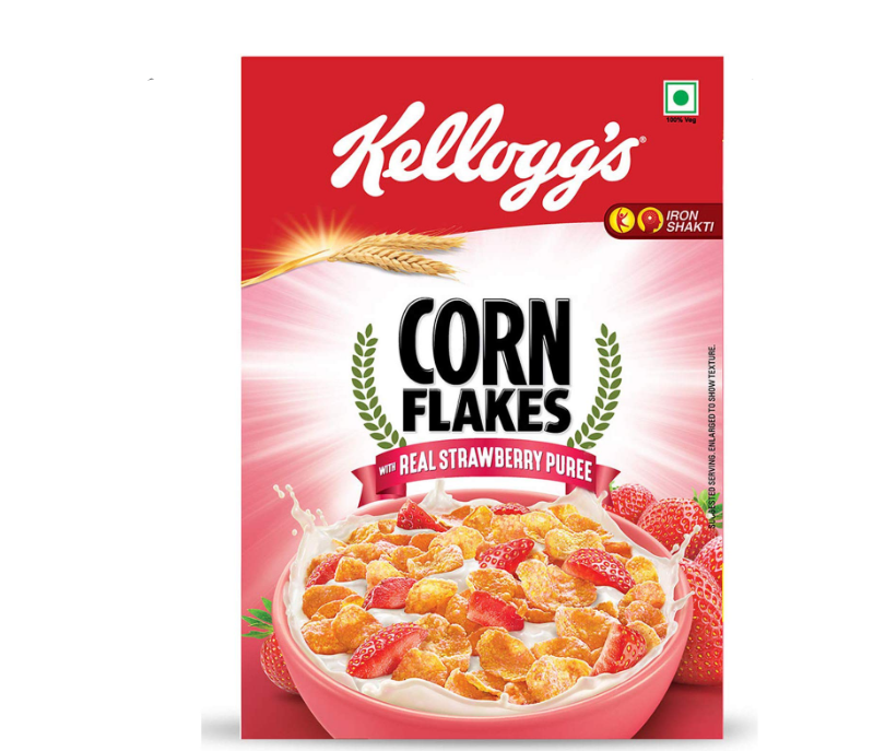 (300gm ) Kellogg's Strawberry Corn Flakes