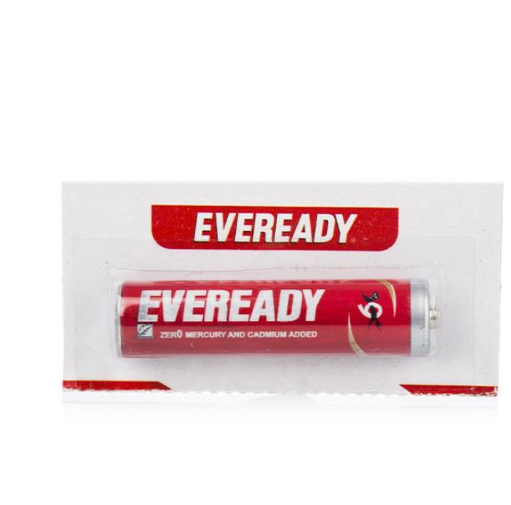 (1pcs ) Eveready  Red 1012 AAA Battery 1.5 V