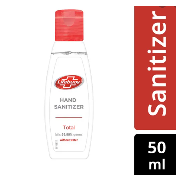 (50 ml ) Lifebuoy Total Germ Cleaner Hand Sanitizer 