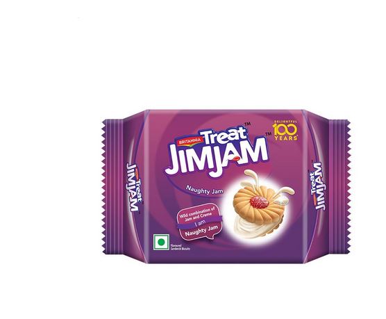 (150 gm ) Britannia Treat, Jim Jam Biscuits 