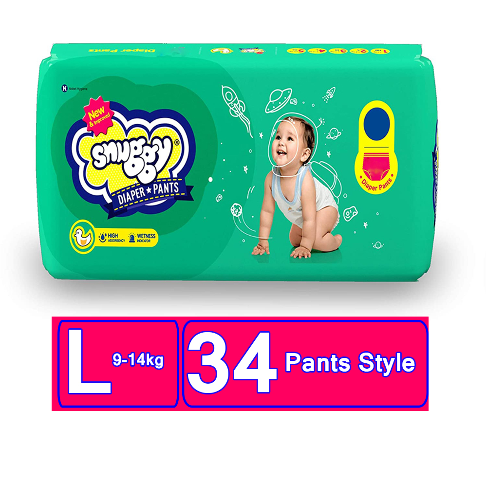 Pant Type Snuggy Diaper Pants Size Large