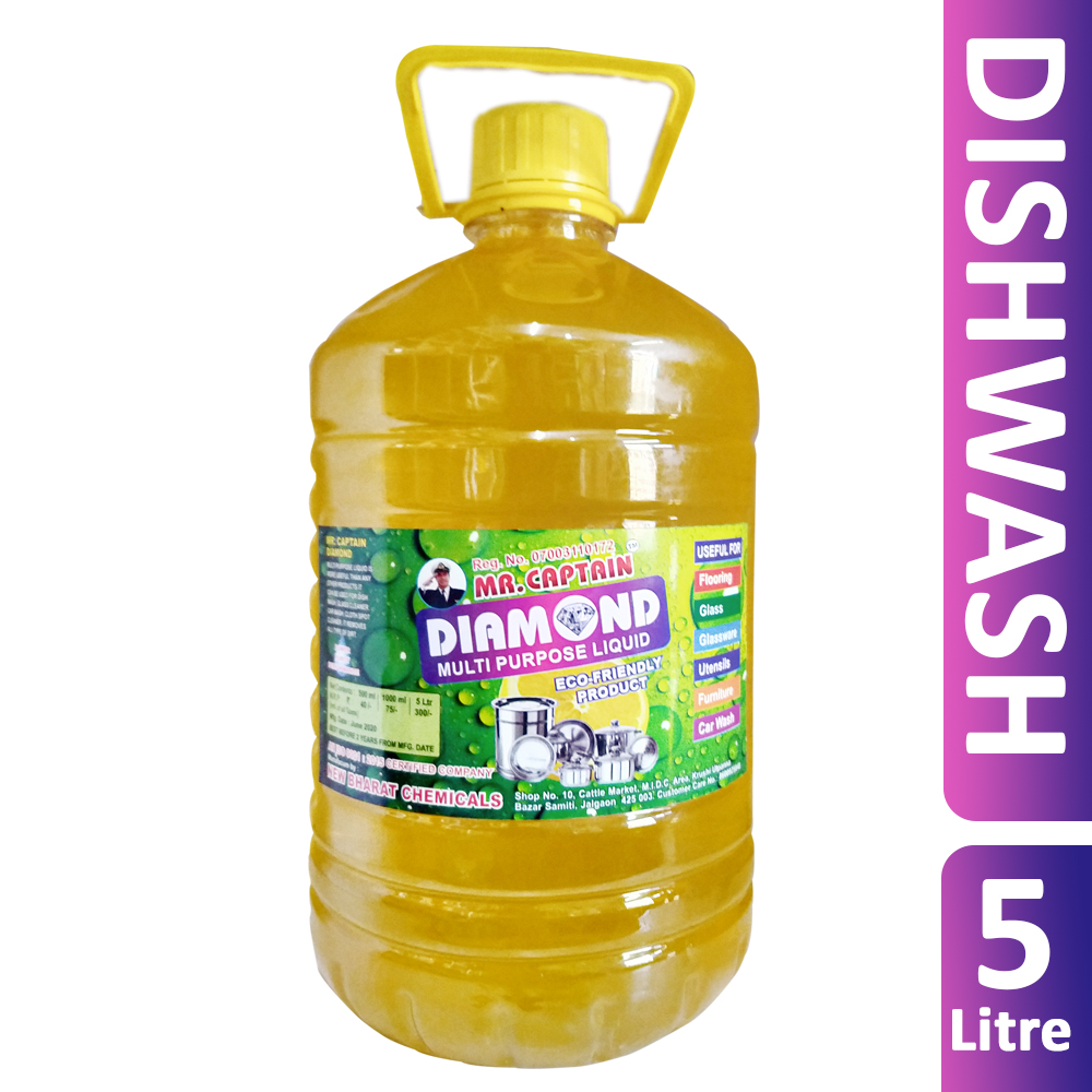 Mr. Captain Daimond Dishwash Liquid - 5 Litre