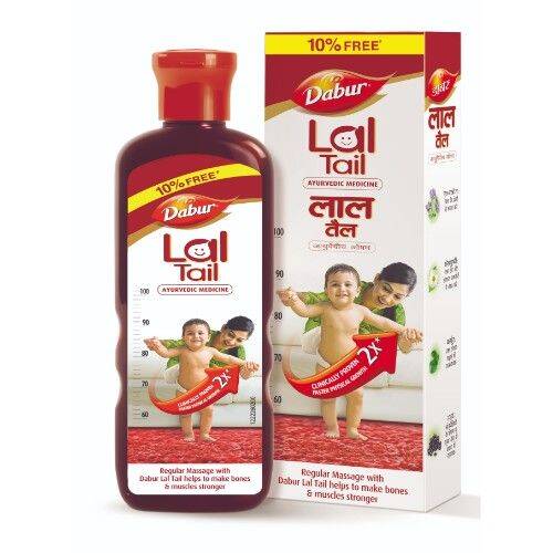 Dabur Lal Tail - Ayurvedic Massage Oil, 200 ml