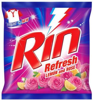 Rin Washing Powder 4 kg(Lemon & Rose Detergent )