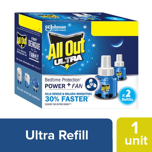 All Out Ultra Power, 45 ml (Pack of 2)