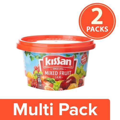 Kissan Jam - Mixed Fruit, 2x100 g