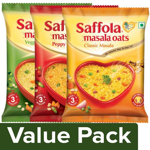 Saffola Masala Oats - Combo 3 Items