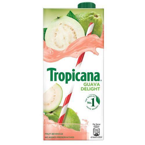 Tropicana Fruit Juice - Delight, Guava, 1 L