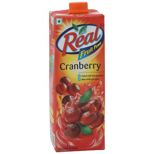 Real Juice - Fruit Power, Cranberry, 1 L