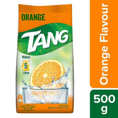 Tang Instant Drink Mix - Orange, 500 g Pouch