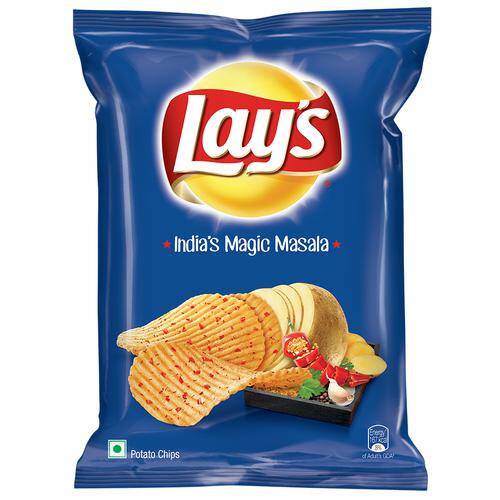 Lays Potato Chips - India's Magic Masala, 52 g Pouch