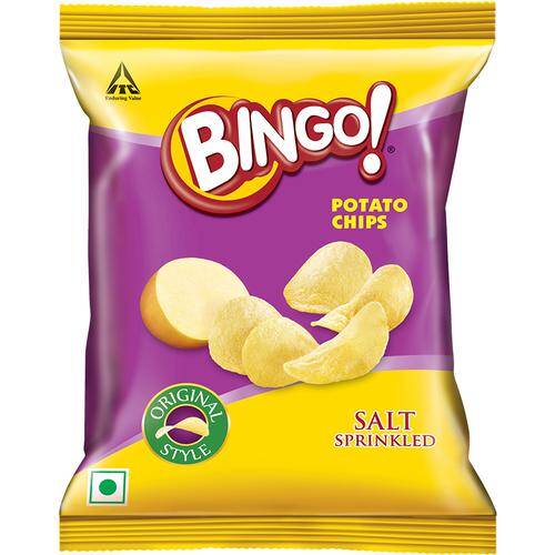 Bingo Potato Chips Original Style- Salt Sprinkled, 25.5 g