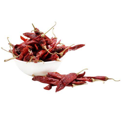 Dry Red Chilli With Stem, 500 gm