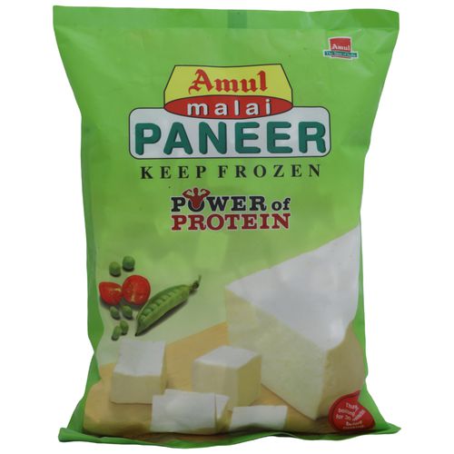 Amul Malai Paneer - Cubes, 1 kg Pouch