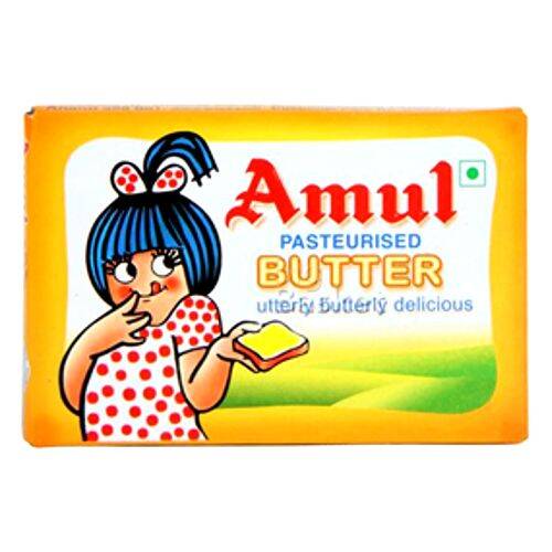 Amul Butter - Pasteurised, 100 g Carton