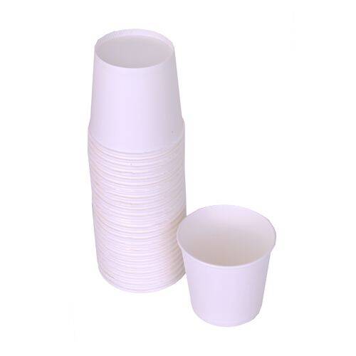 Plain Paper Party Cups, 150 ml Pck of 25