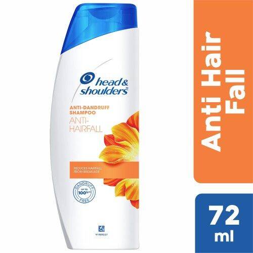 Head & Shoulder Anti-Dandruff Shampoo - Anti Hairfall, 72 ml