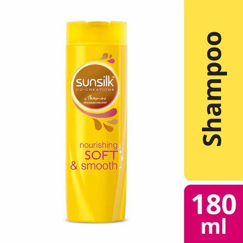 Sunsilk Nourishing Soft & Smooth Shampoo, 180 ml