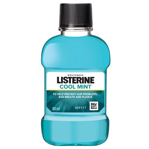 Listerine Mouthwash - Cool Mint, 80 ml