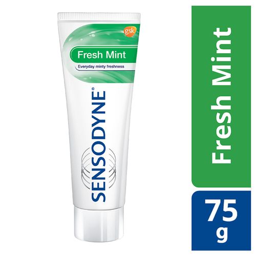 Sensodyne Sensitive Toothpaste - Fresh Mint, 75 gm