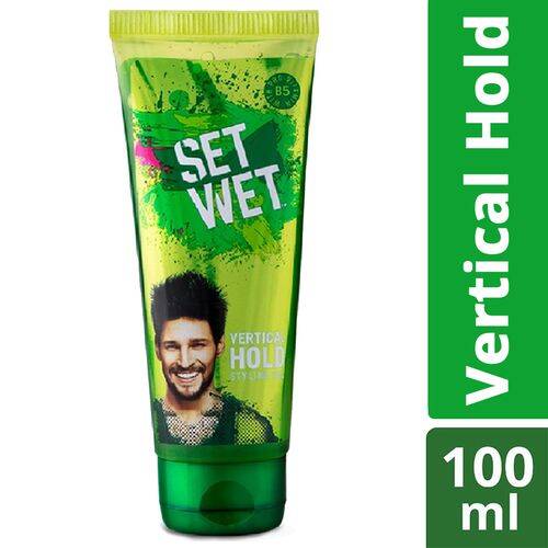 Set Wet Vertical Hold Hair Gel, 100 ml Tube